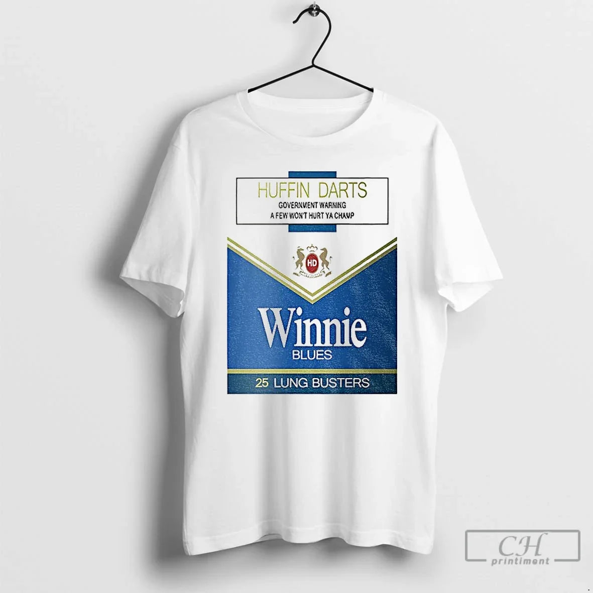 Classic Huffin Darts Winfield Winnie Blues 25 Lungbusters Unisex T-shirt, Sweatshirt, Hoodie, Long Sleeve Tee - T-Shirt, Sweatshirt, Hoodie
