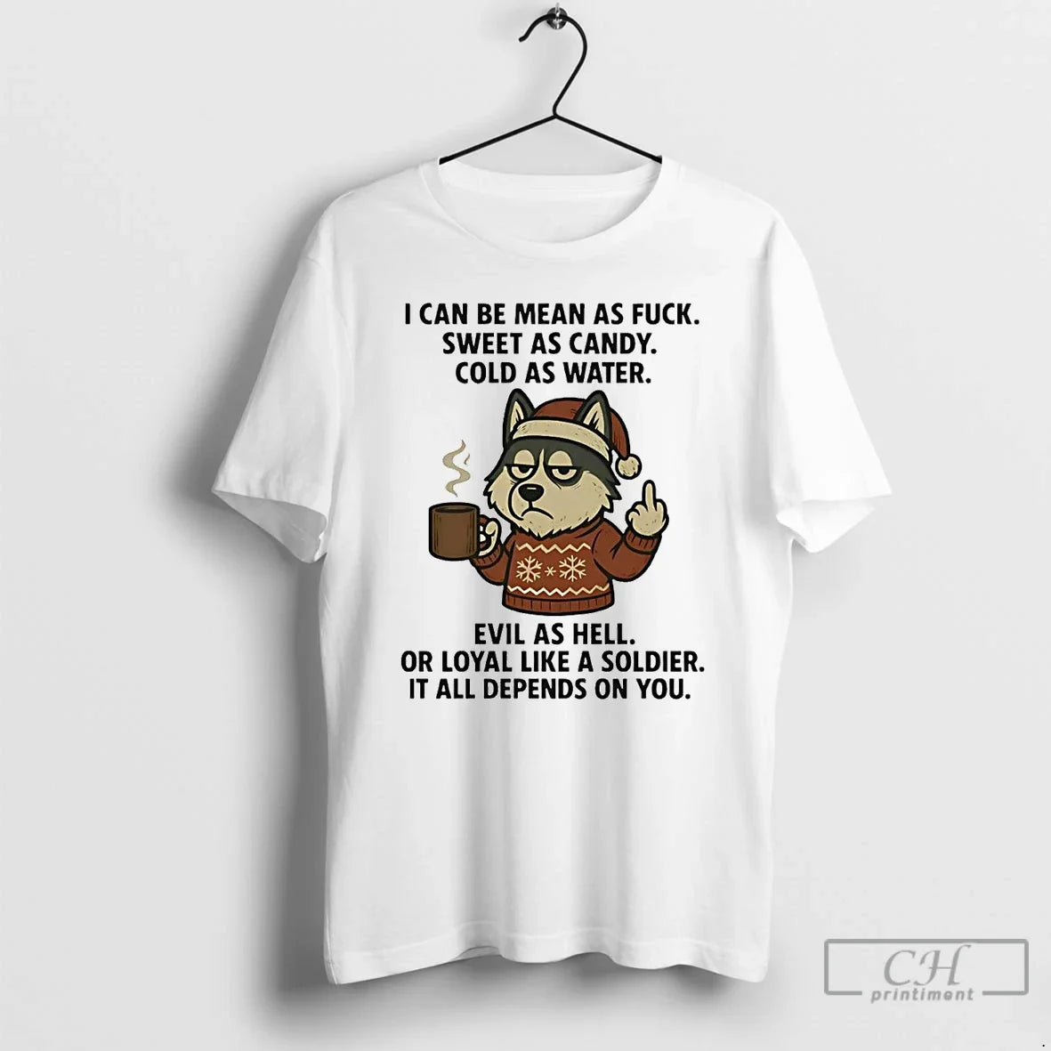 Classic Husky I Can Be Mean As Fuck Sweet As Candy T-Shirts, Hoodie, Sweatshirt - T-Shirt, Sweatshirt, Hoodie