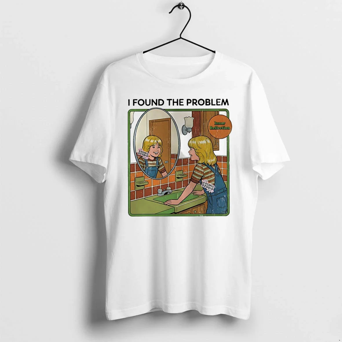 Classic I Found The Problem Inner Reflection Shirts Sweater Unisex T-shirt, Sweatshirt, Hoodie, Long Sleeve Tee - T-Shirt, Sweatshirt, Hoodie