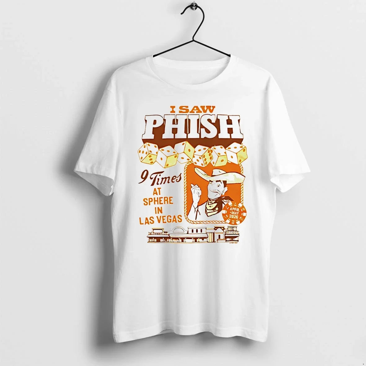 Classic I Saw Phish 9 Times At Sphere In Las Vegas Shirts Sweater Unisex T-shirt, Sweatshirt, Hoodie, Long Sleeve Tee - T-Shirt, Sweatshirt, Hoodie