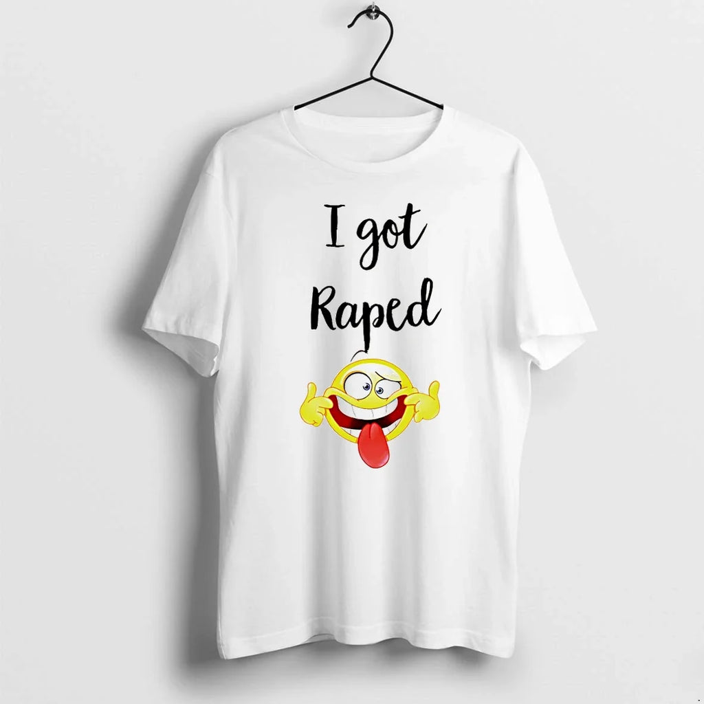 Classic I Got Raped Icon Funny Meme Shirts Sweater Unisex T-shirt, Sweatshirt, Hoodie, Long Sleeve Tee - T-Shirt, Sweatshirt, Hoodie