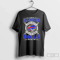 Classic I Live Illinois Win Lose Tie Im Die Hard Bills T-Shirts, Hoodie, Sweatshirt - T-Shirt, Sweatshirt, Hoodie