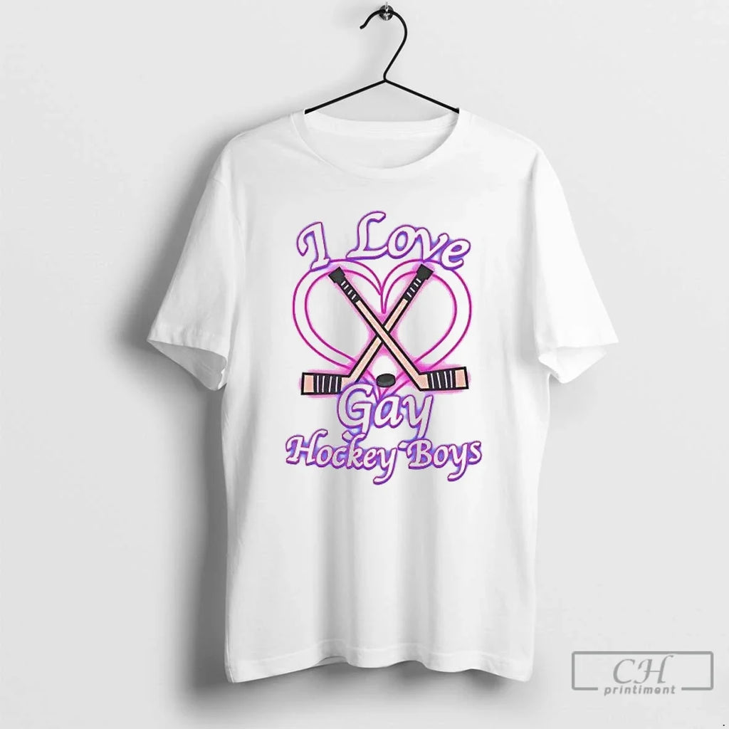 Classic I Love Gay Hockey T-Shirts, Hoodie, Sweatshirt - T-Shirt, Sweatshirt, Hoodie