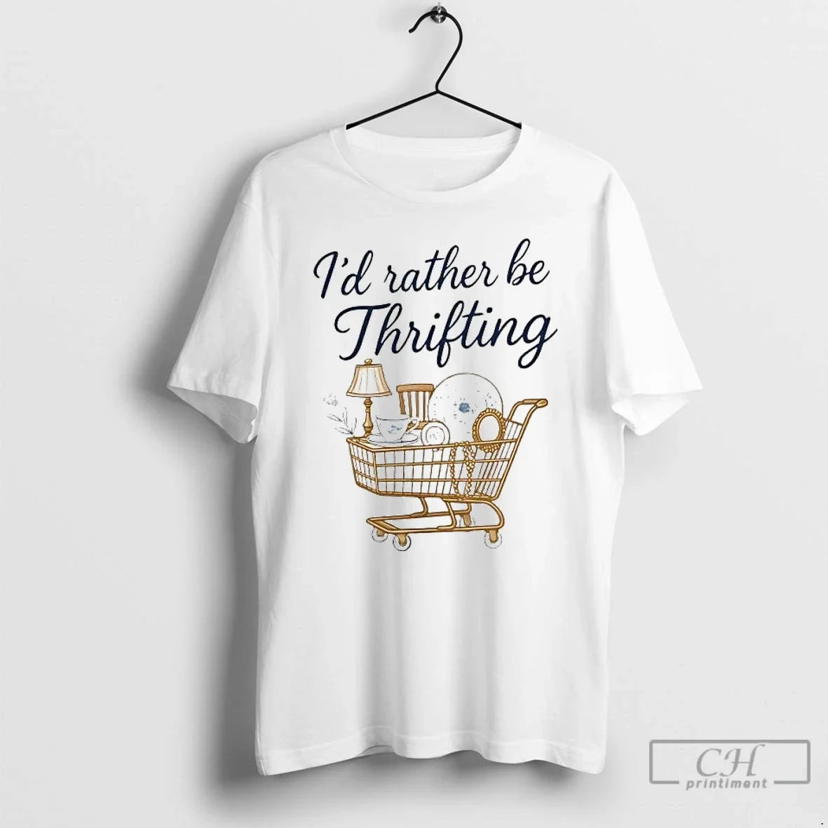 Classic Id Rather Be Thrifting T-Shirts, Hoodie, Sweatshirt - T-Shirt, Sweatshirt, Hoodie