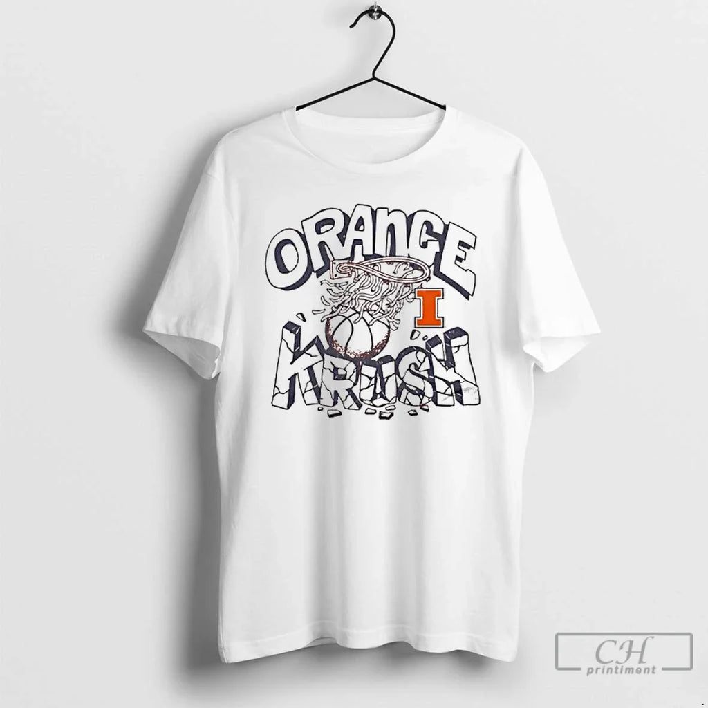 Classic Illinois Fighting Illini Basketball Orange Krush T-Shirts, Hoodie, Sweatshirt - T-Shirt, Sweatshirt, Hoodie