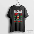 Classic Im Just Here Bust Nut Ugly Nutcracker T-Shirts, Hoodie, Sweatshirt - T-Shirt, Sweatshirt, Hoodie