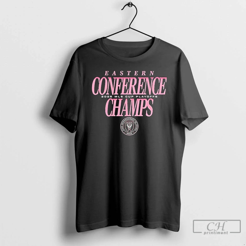 Classic Inter Miami 2025 Mls Eastern Conference Champions T-Shirts, Hoodie, Sweatshirt - T-Shirt, Sweatshirt, Hoodie