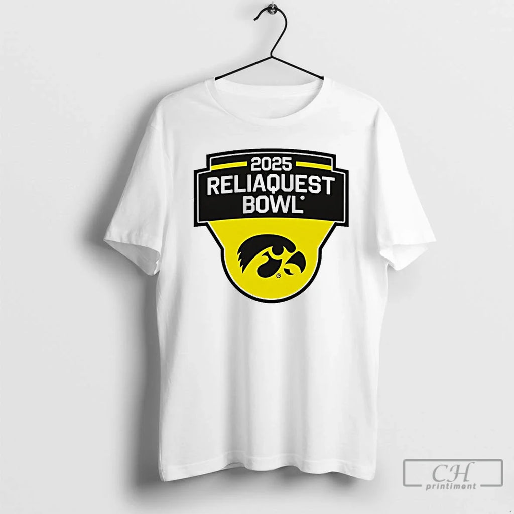 Classic Iowa Hawkeyes 2025 Reliaquest Bowl Logo T-Shirts, Hoodie, Sweatshirt - T-Shirt, Sweatshirt, Hoodie