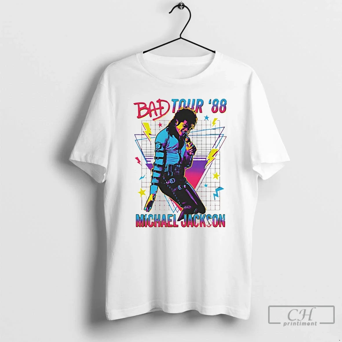 Classic Jackson Bad Tour 88 90s Styles Unisex T-shirt, Sweatshirt, Hoodie, Long Sleeve Tee - T-Shirt, Sweatshirt, Hoodie