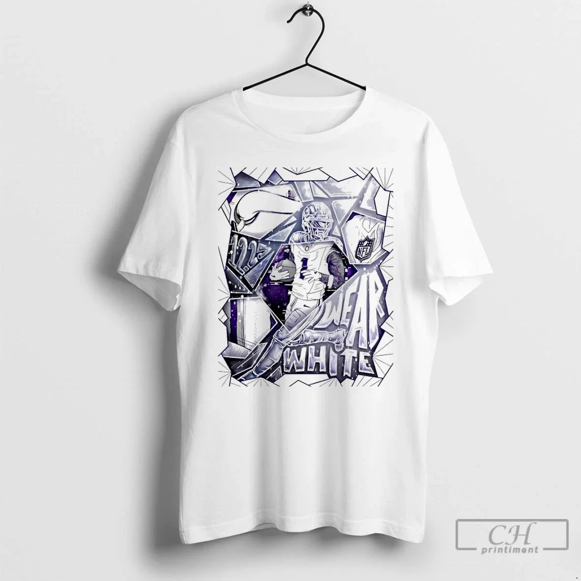 Classic Jalen Nailor Minnesota Vikings White Winter Whiteout Week T-Shirts, Hoodie, Sweatshirt - T-Shirt, Sweatshirt, Hoodie