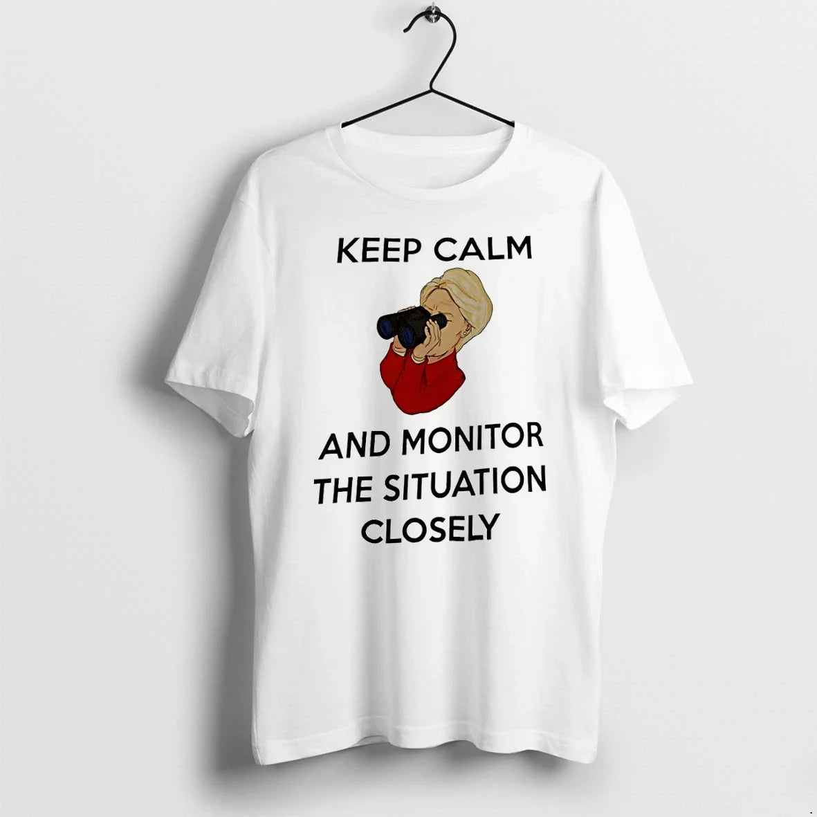 Classic Jane Goodall Keep Calm And Monitor The Situation Closely Shirts Sweater Unisex T-shirt, Sweatshirt, Hoodie, Long Sleeve Tee - T-Shirt, Sweatshirt, Hoodie