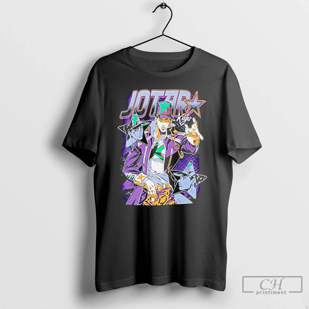 Classic Jojos Bizarre Adventure Jotaro Kujo Collage T-Shirts, Hoodie, Sweatshirt - T-Shirt, Sweatshirt, Hoodie