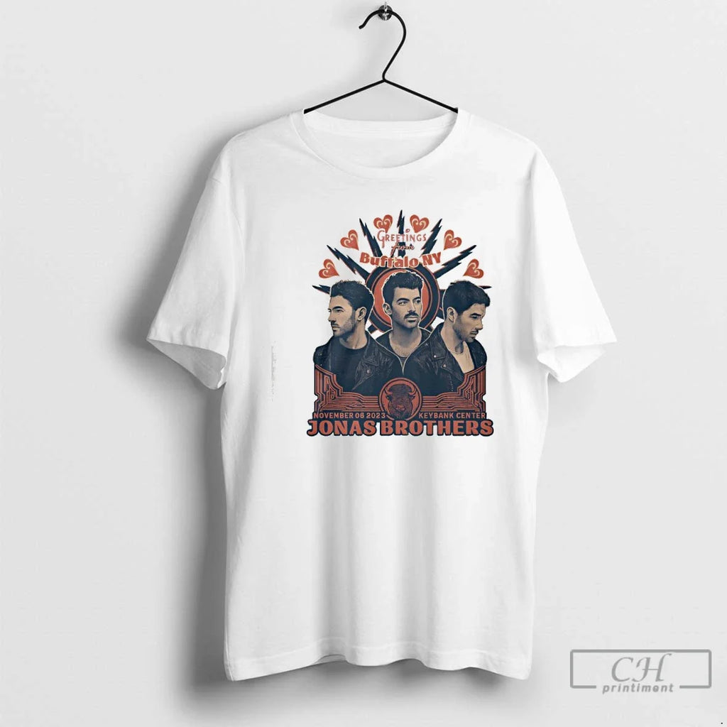 Classic Jonas Brothers Greetings Your Hometown Buffalo Ny T-Shirts, Hoodie, Sweatshirt - T-Shirt, Sweatshirt, Hoodie