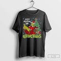 Classic Just Waiting Grinchmas Grinch T-Shirts, Hoodie, Sweatshirt - T-Shirt, Sweatshirt, Hoodie