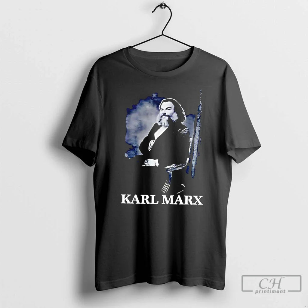 Classic Karl Marx Jack Black Photo T-Shirts, Hoodie, Sweatshirt - T-Shirt, Sweatshirt, Hoodie