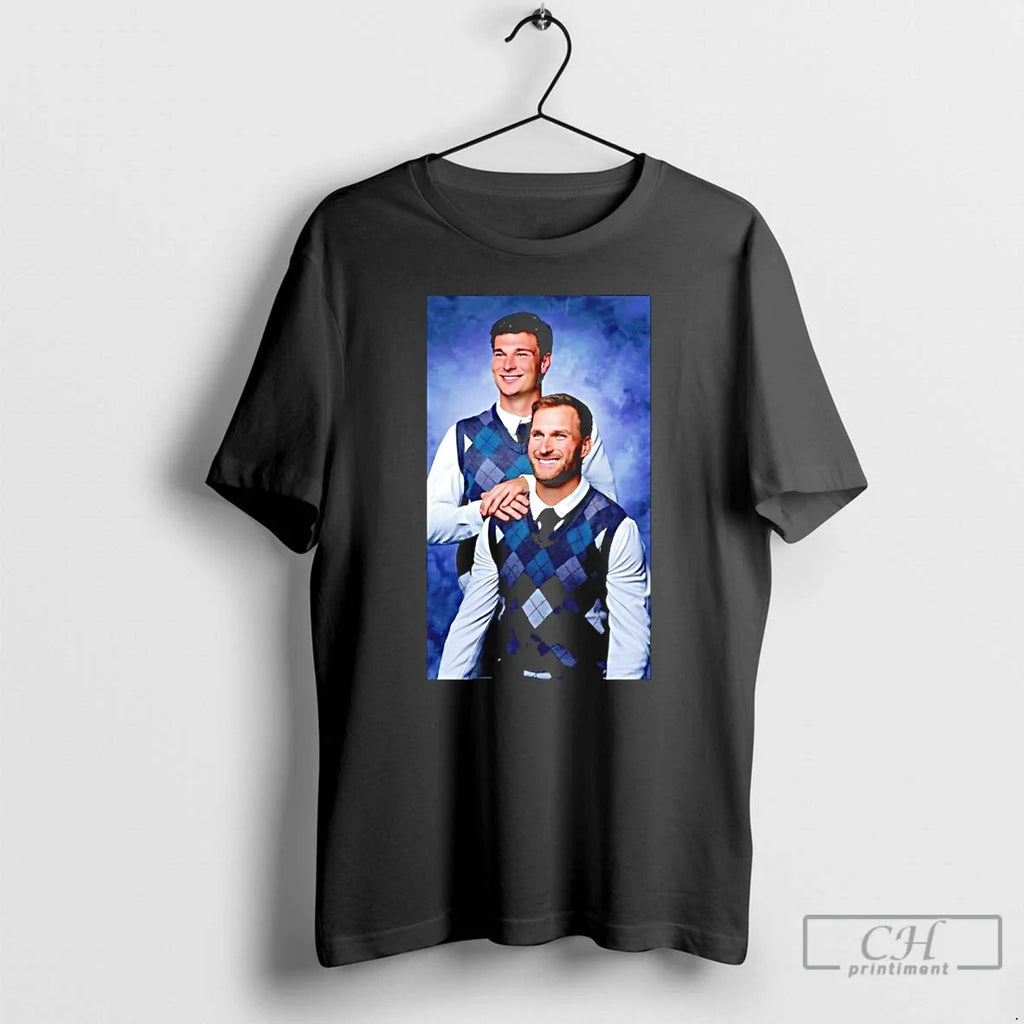 Classic Kirk Cousins And Fernando Mendoza Raiders Step Brothers Unisex T-shirt, Sweatshirt, Hoodie, Long Sleeve Tee - T-Shirt, Sweatshirt, Hoodie