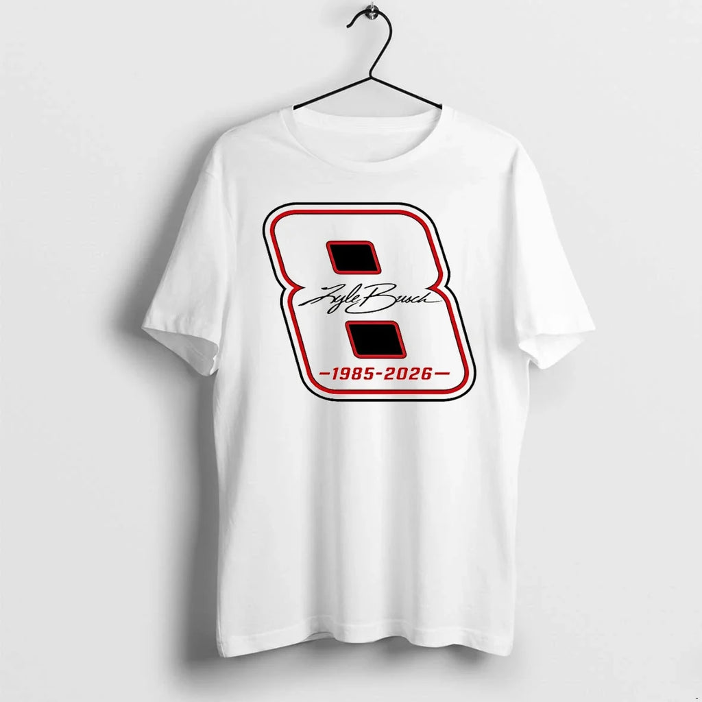 Classic Kyle Busch Number 8 Tribute 1985 2026 Shirts Sweater Unisex T-shirt, Sweatshirt, Hoodie, Long Sleeve Tee - T-Shirt, Sweatshirt, Hoodie