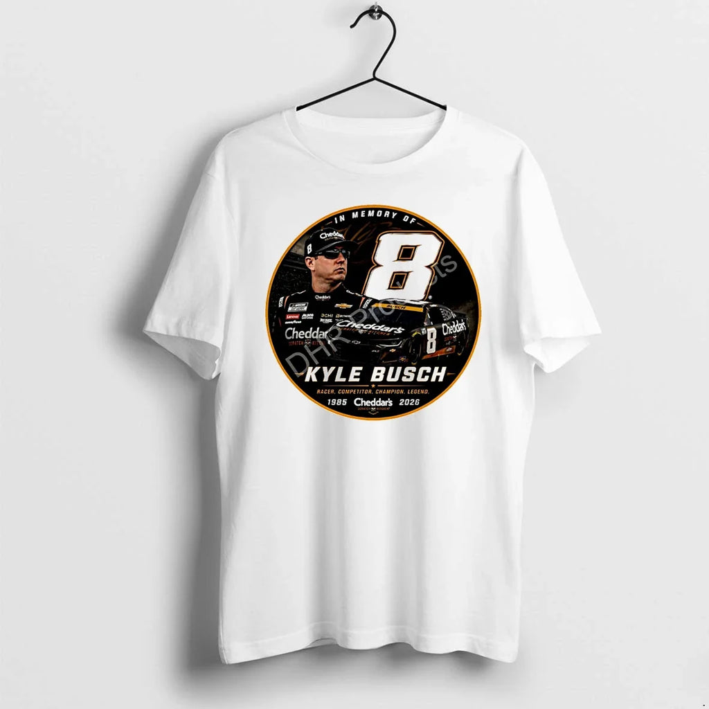 Classic Kyle Busch Number 8 Tribute Racer Competitor Champion Legend Shirts Sweater Unisex T-shirt, Sweatshirt, Hoodie, Long Sleeve Tee - T-Shirt, Sweatshirt, Hoodie