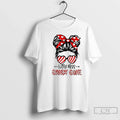 Classic Little Miss Candy Cane Messy Bun Girl T-Shirts, Hoodie, Sweatshirt - T-Shirt, Sweatshirt, Hoodie