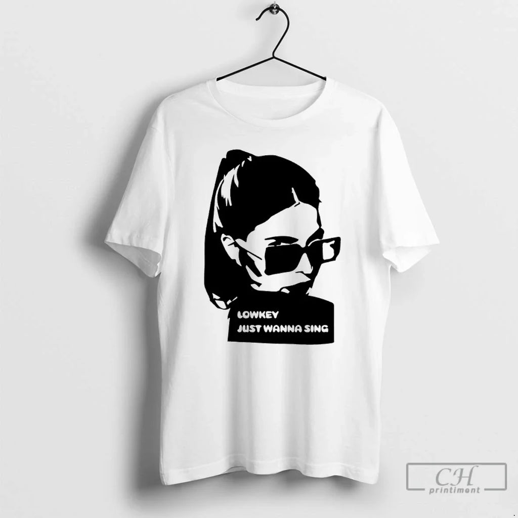 Classic Lowkey Just Wanna Sing X Sophie Rey Unisex T-shirt, Sweatshirt, Hoodie, Long Sleeve Tee - T-Shirt, Sweatshirt, Hoodie