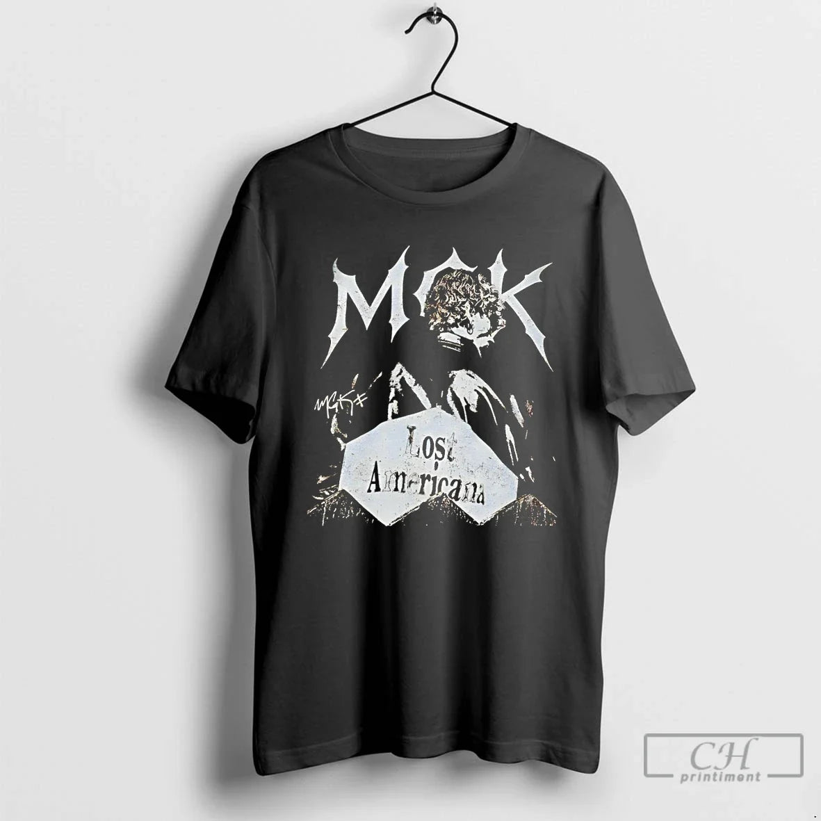 Classic Machine Gun Kelly Mgk Lost Americana Tour 2026 Vintage Unisex T-shirt, Sweatshirt, Hoodie, Long Sleeve Tee - T-Shirt, Sweatshirt, Hoodie