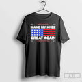 Classic Make My Knee Great Again American Flag Injury Healing Joke T-Shirts, Hoodie, Sweatshirt - T-Shirt, Sweatshirt, Hoodie