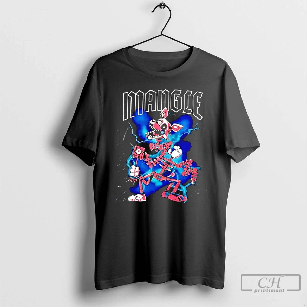 Classic Mangle Lightning Five Nights Freddys T-Shirts, Hoodie, Sweatshirt - T-Shirt, Sweatshirt, Hoodie