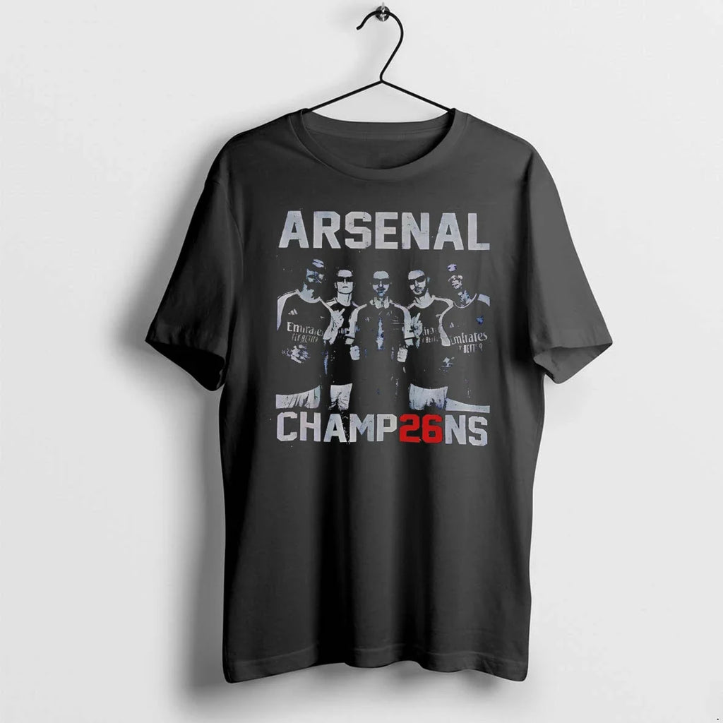 Classic Mikel Arteta Bukayo Saka Martin Arsenal Premier League Fc Champions 25 26 Shirts Sweater - T-Shirt, Sweatshirt, Hoodie