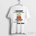 Classic Minion I Crochet So I Dont Choke People Save Life Send Yarn T-Shirts, Hoodie, Sweatshirt - T-Shirt, Sweatshirt, Hoodie