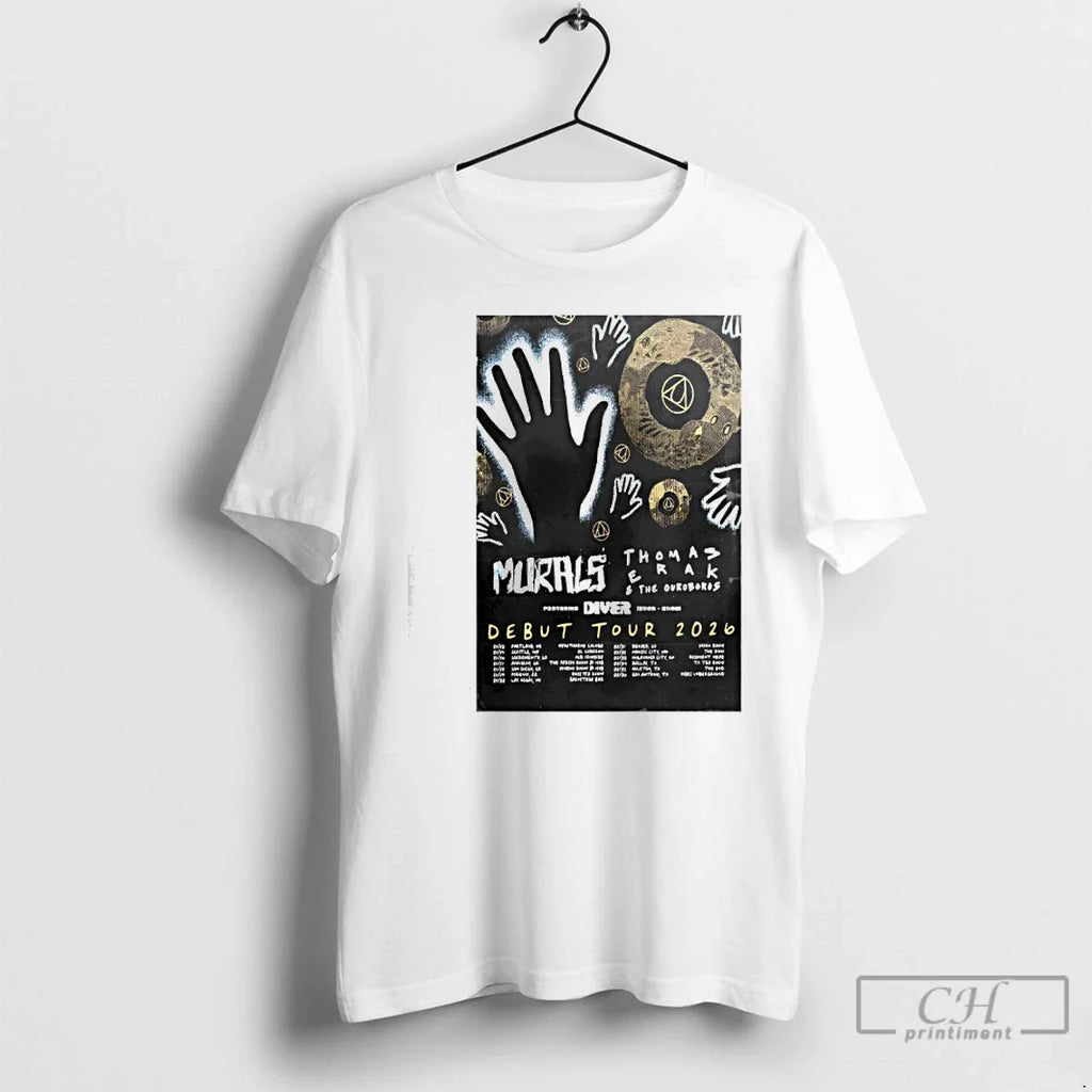 Classic Murals Debut Tour 2026 T-Shirts, Hoodie, Sweatshirt - T-Shirt, Sweatshirt, Hoodie