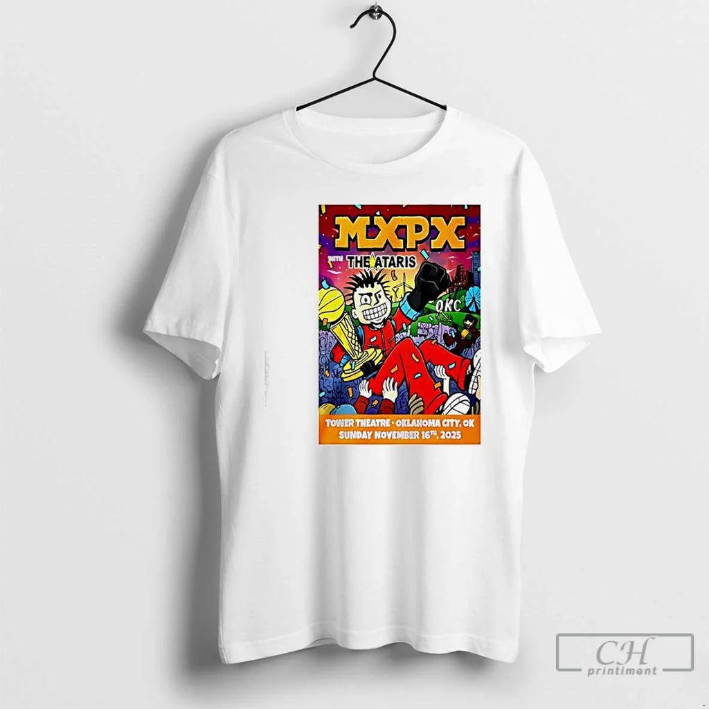 Classic Mxpx Oklahoma City Ok November 16th 2025 T-Shirts, Hoodie, Sweatshirt - T-Shirt, Sweatshirt, Hoodie