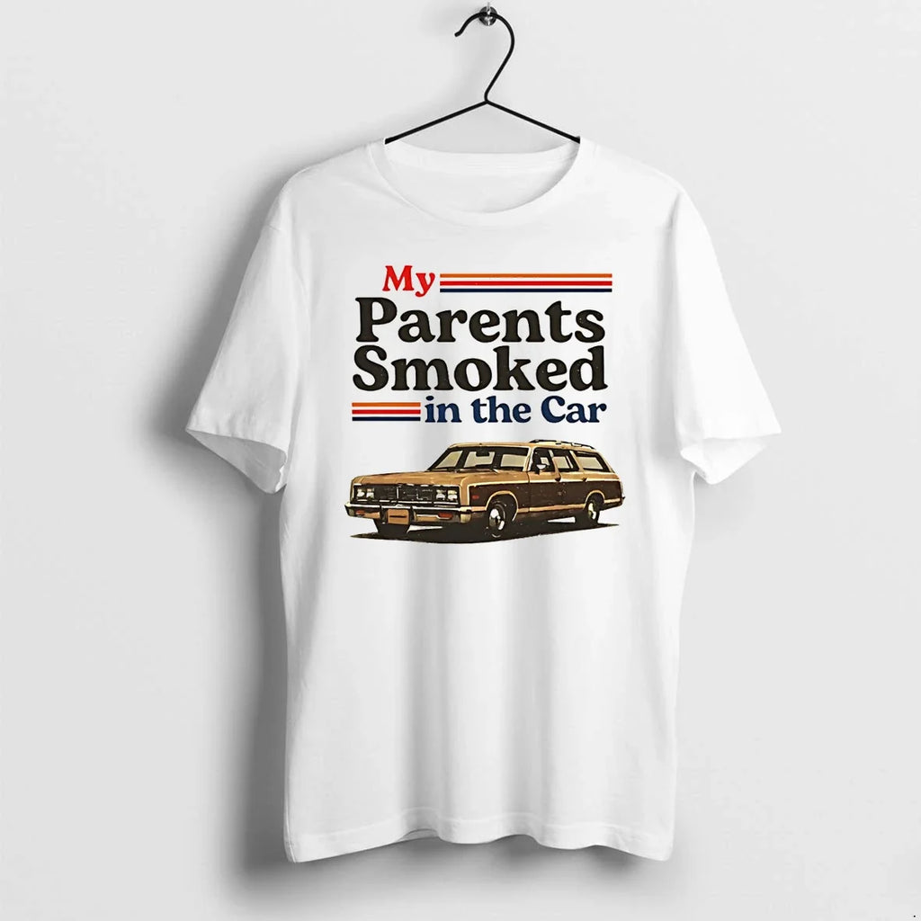 Classic My Parents Smoked In The Car Vintage Shirts Sweater Unisex T-shirt, Sweatshirt, Hoodie, Long Sleeve Tee - T-Shirt, Sweatshirt, Hoodie