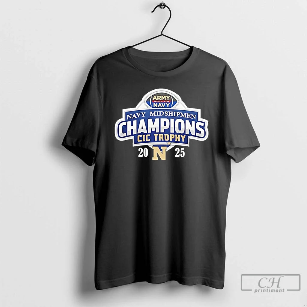 Classic Navy Midshipmen 2025 Cic Trophy Champions T-Shirts, Hoodie, Sweatshirt - T-Shirt, Sweatshirt, Hoodie