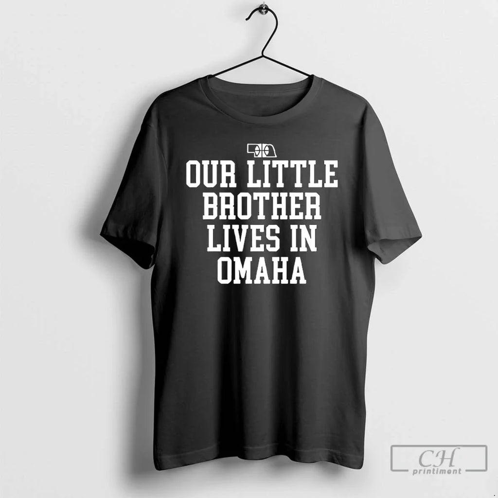 Classic Nebraska Basketball Out Little Brother Lives Omaha T-Shirts, Hoodie, Sweatshirt - T-Shirt, Sweatshirt, Hoodie