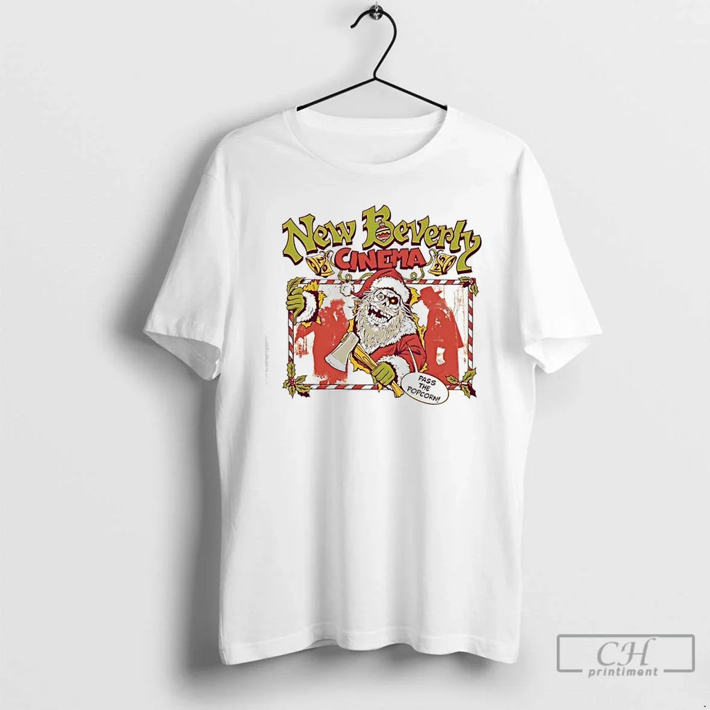Classic New Beverly Cinema Horror 2025 Pass Popcorn T-Shirts, Hoodie, Sweatshirt - T-Shirt, Sweatshirt, Hoodie