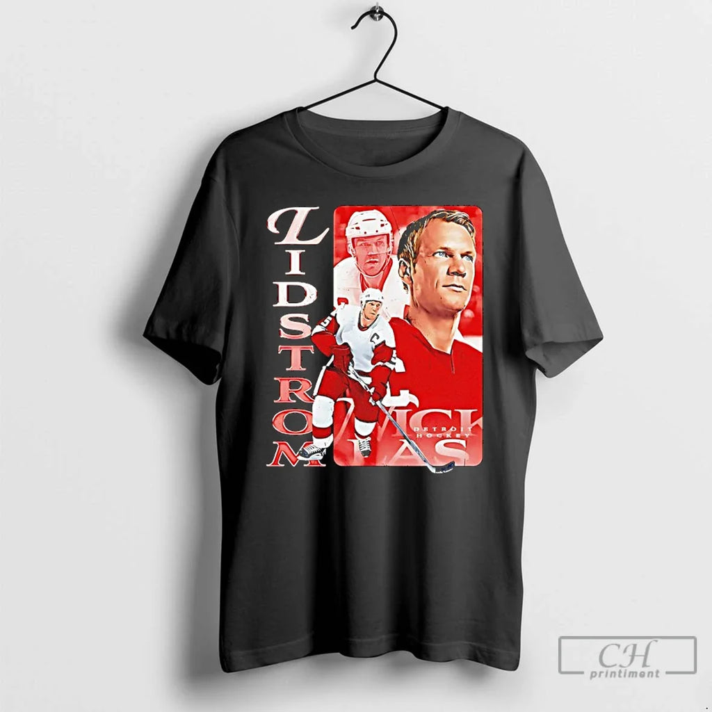 Classic Nicklas Lidstrom Detroit Red Wings Nhl Player Vintage T-Shirts, Hoodie, Sweatshirt - T-Shirt, Sweatshirt, Hoodie