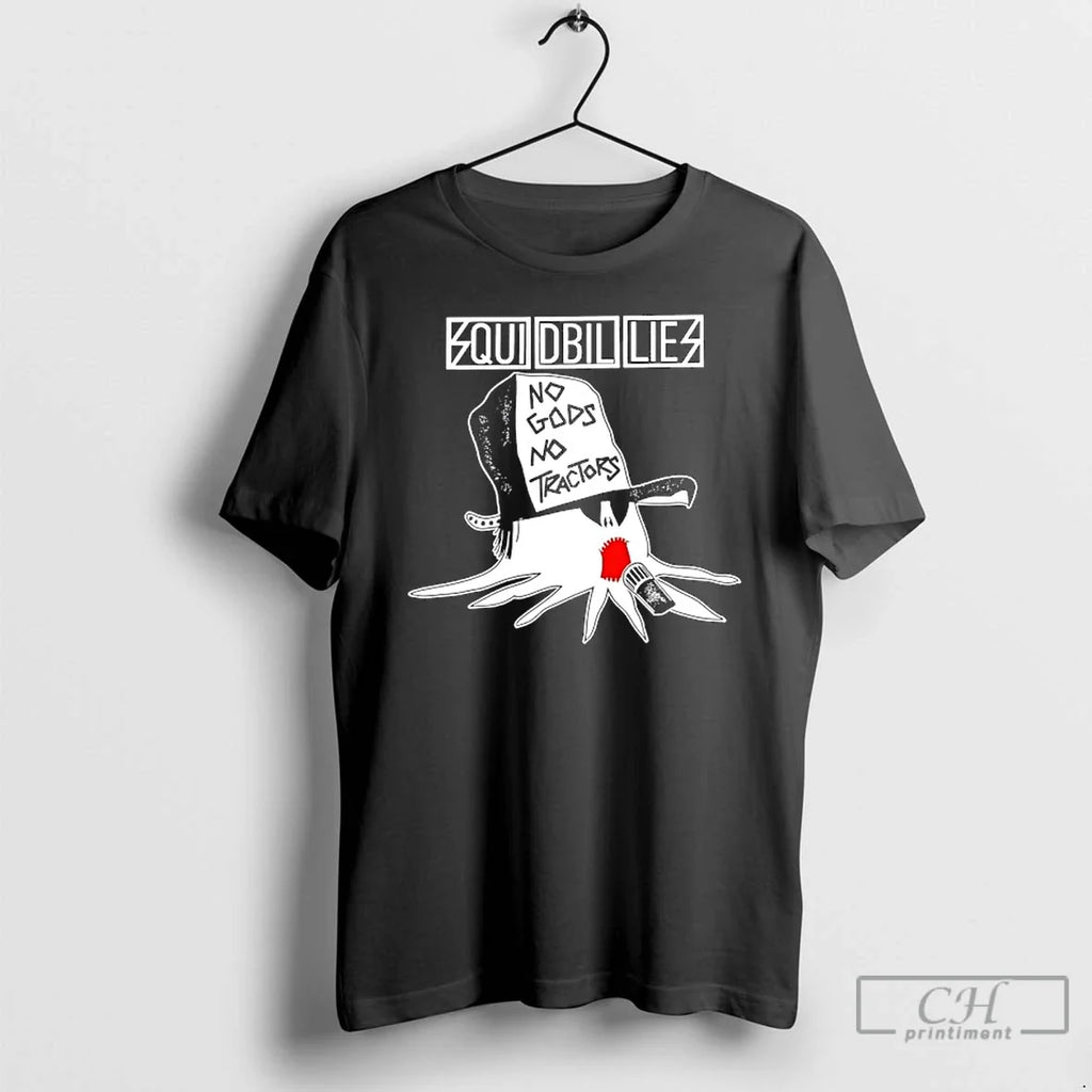 Classic No Gods No Tractors Squidbillies T-Shirts, Hoodie, Sweatshirt - T-Shirt, Sweatshirt, Hoodie