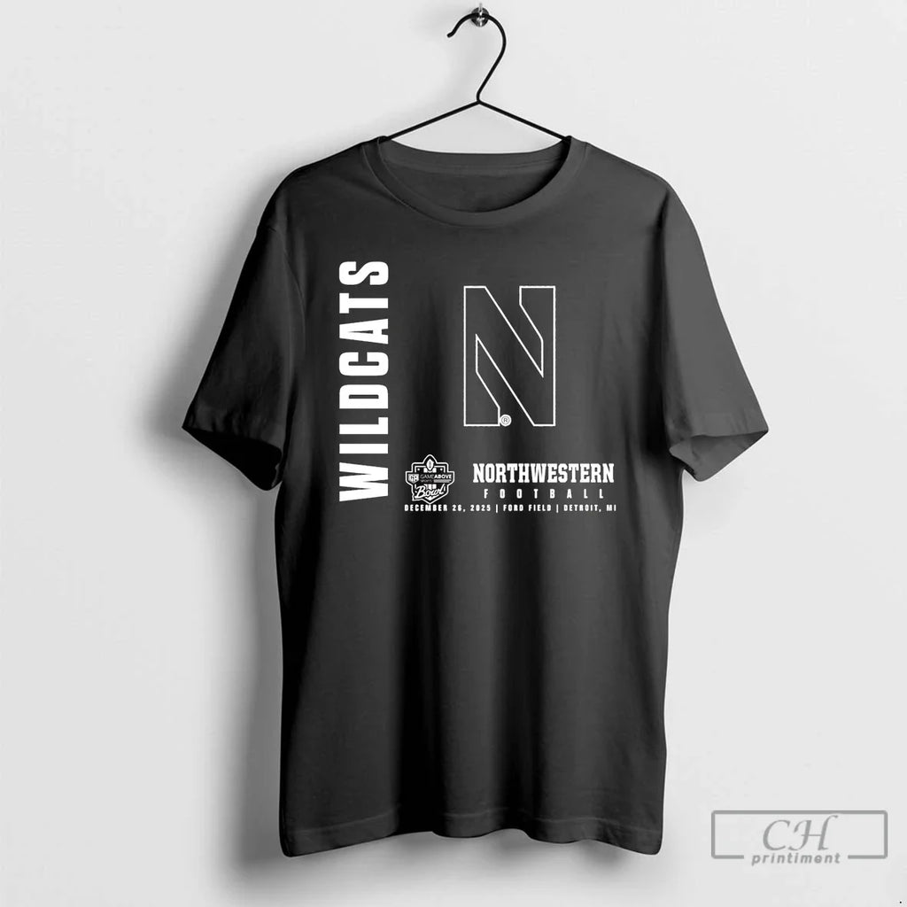 Classic Northwestern Wildcats 2025 Gameabove Sports Bowl T-Shirts, Hoodie, Sweatshirt - T-Shirt, Sweatshirt, Hoodie
