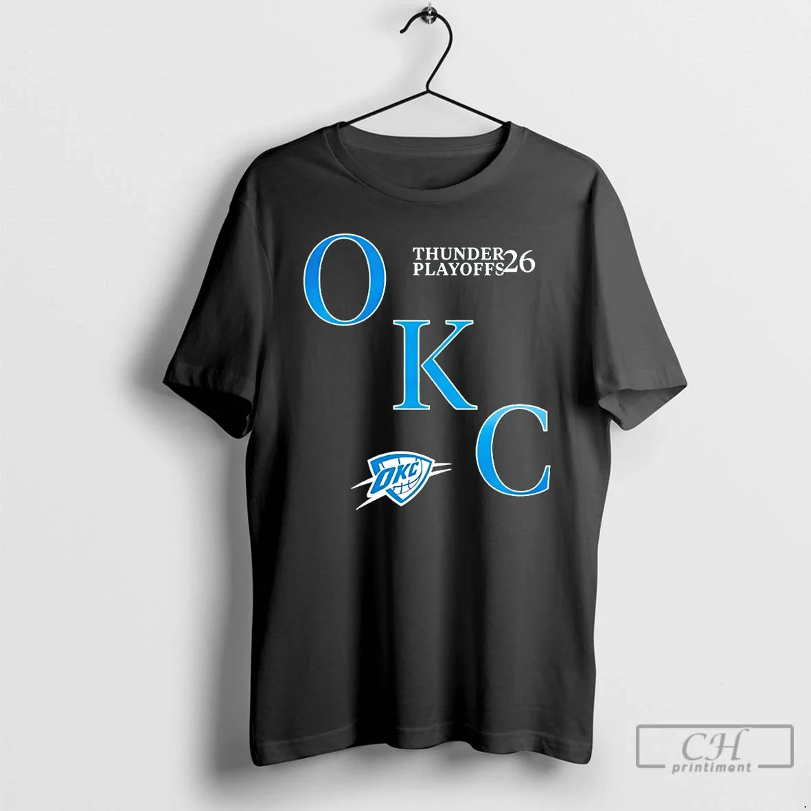 Classic Okc Oklahoma City Thunder 2026 Playoffs Honor The Moment Unisex T-shirt, Sweatshirt, Hoodie, Long Sleeve Tee - T-Shirt, Sweatshirt, Hoodie