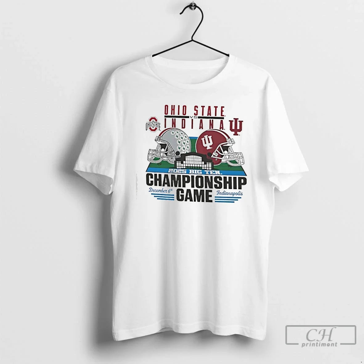 Classic Ohio State Vs Indiana 2025 Big Ten Championship Game T-Shirts, Hoodie, Sweatshirt - T-Shirt, Sweatshirt, Hoodie