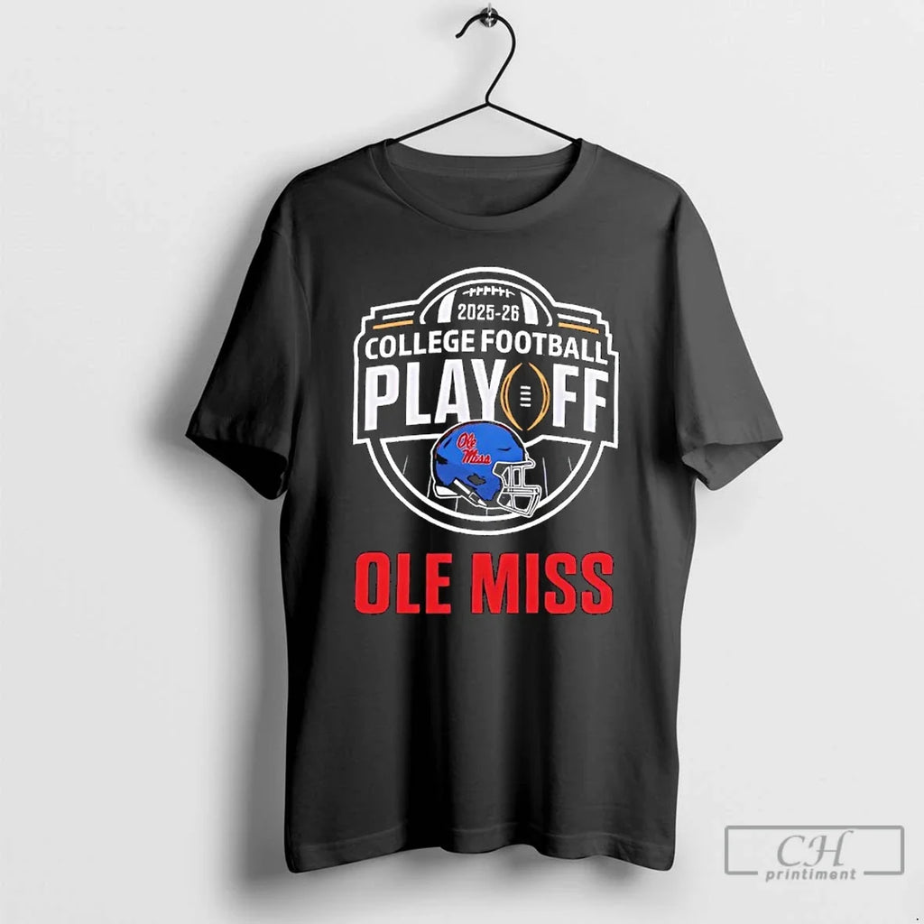Classic Ole Miss College Football Playoff 2025 26 Logo T-Shirts, Hoodie, Sweatshirt - T-Shirt, Sweatshirt, Hoodie