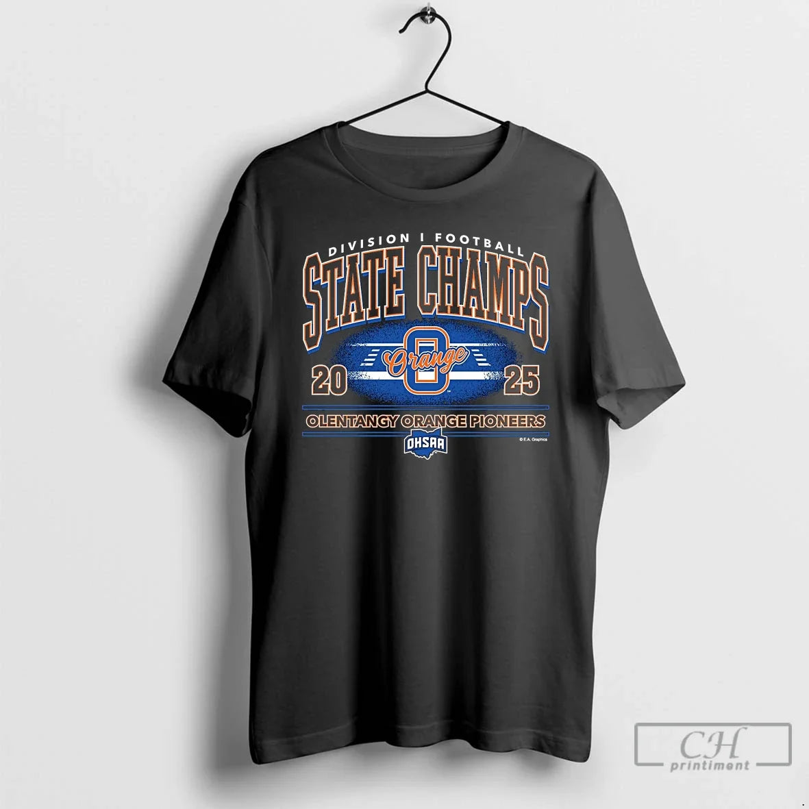 Classic Olentangy Orange Pioneers 2025 Football D1 State Champions T-Shirts, Hoodie, Sweatshirt - T-Shirt, Sweatshirt, Hoodie