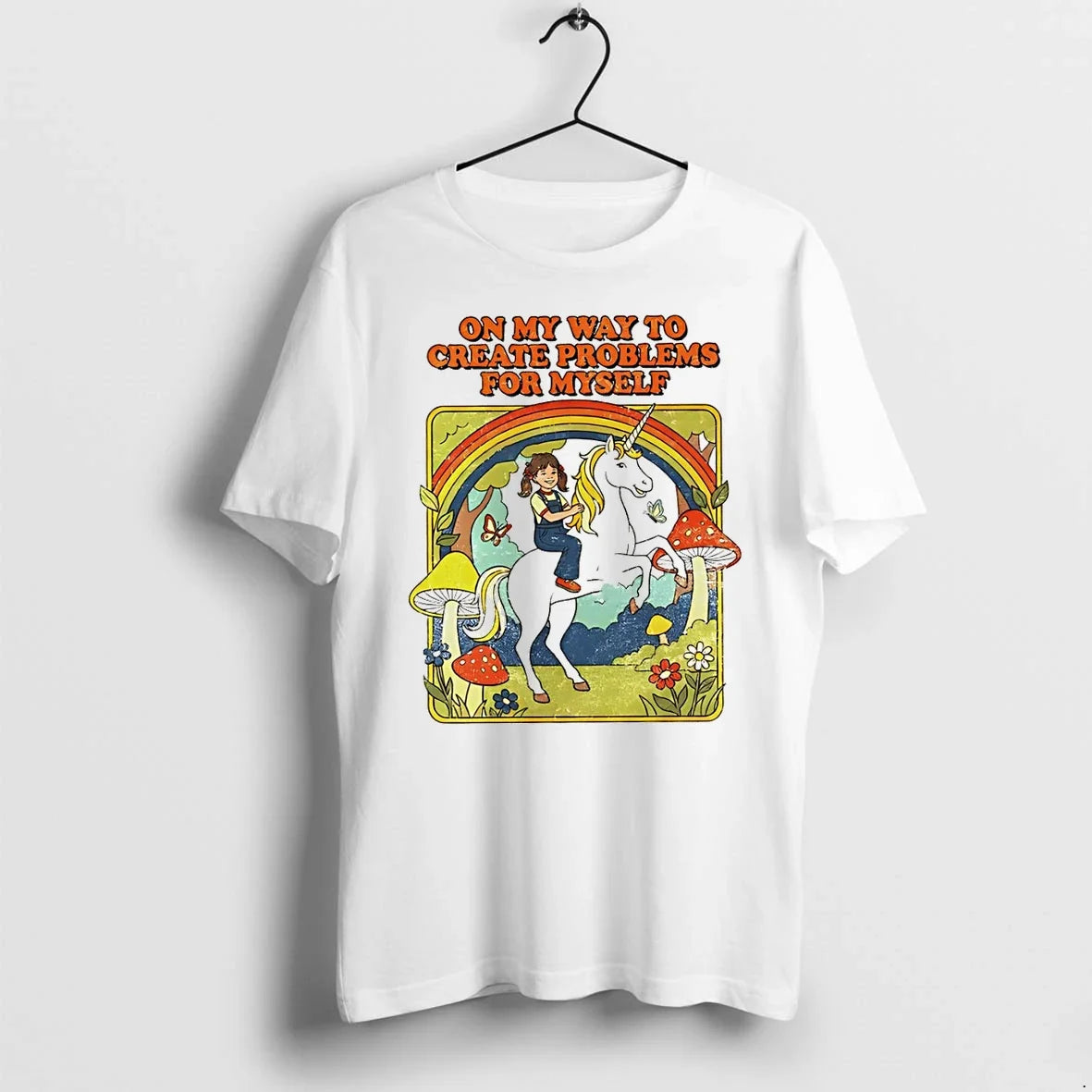 Classic On My Way To Create Problems For Myself Meme Shirts Sweater Unisex T-shirt, Sweatshirt, Hoodie, Long Sleeve Tee - T-Shirt, Sweatshirt, Hoodie