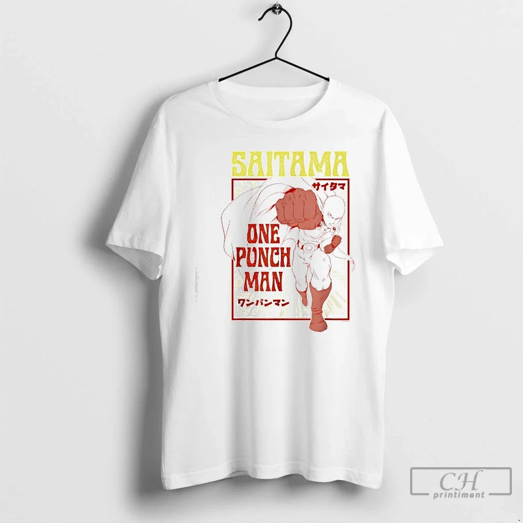 Classic One Punch Man Saitama Manga Illustration Anime T-Shirts, Hoodie, Sweatshirt - T-Shirt, Sweatshirt, Hoodie