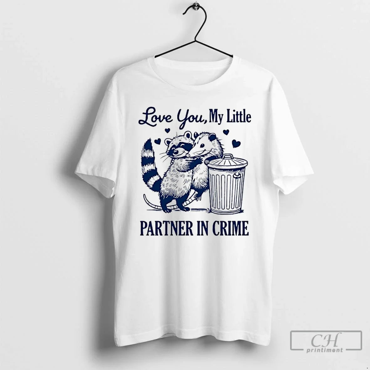 Classic Opossum Love You My Little Partner Crime T-Shirts, Hoodie, Sweatshirt - T-Shirt, Sweatshirt, Hoodie