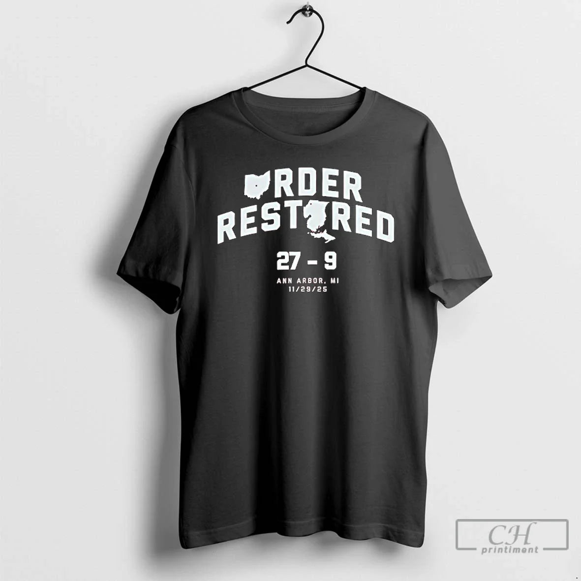 Classic Order Restored 27 9 Ann Arbor Mi Nov 29th 2025 State T-Shirts, Hoodie, Sweatshirt - T-Shirt, Sweatshirt, Hoodie
