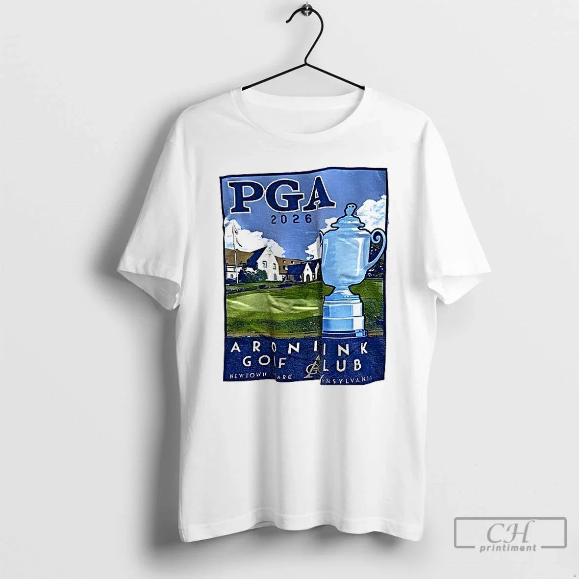 Classic Pga Championship 2026 Aronimink Golf Club Unisex T-shirt, Sweatshirt, Hoodie, Long Sleeve Tee - T-Shirt, Sweatshirt, Hoodie