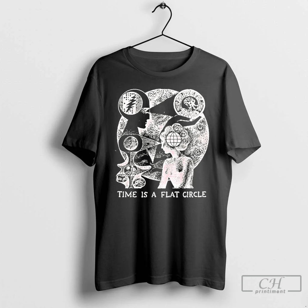 Classic Panoptisphere Time Is Flat Circle Clove T-Shirts, Hoodie, Sweatshirt - T-Shirt, Sweatshirt, Hoodie