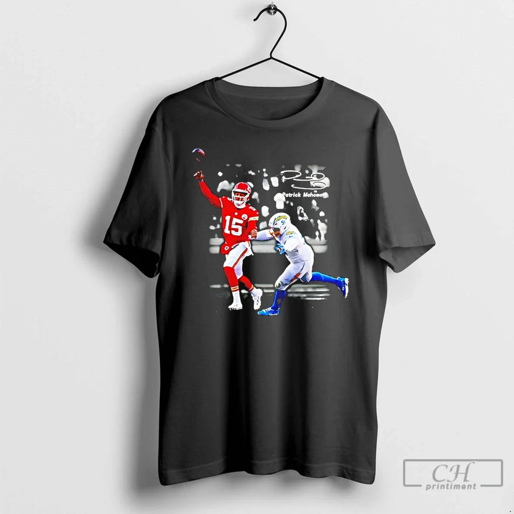 Classic Patrick Mahomes Kc Chiefs Vs La Chargers Viral T-Shirts, Hoodie, Sweatshirt - T-Shirt, Sweatshirt, Hoodie