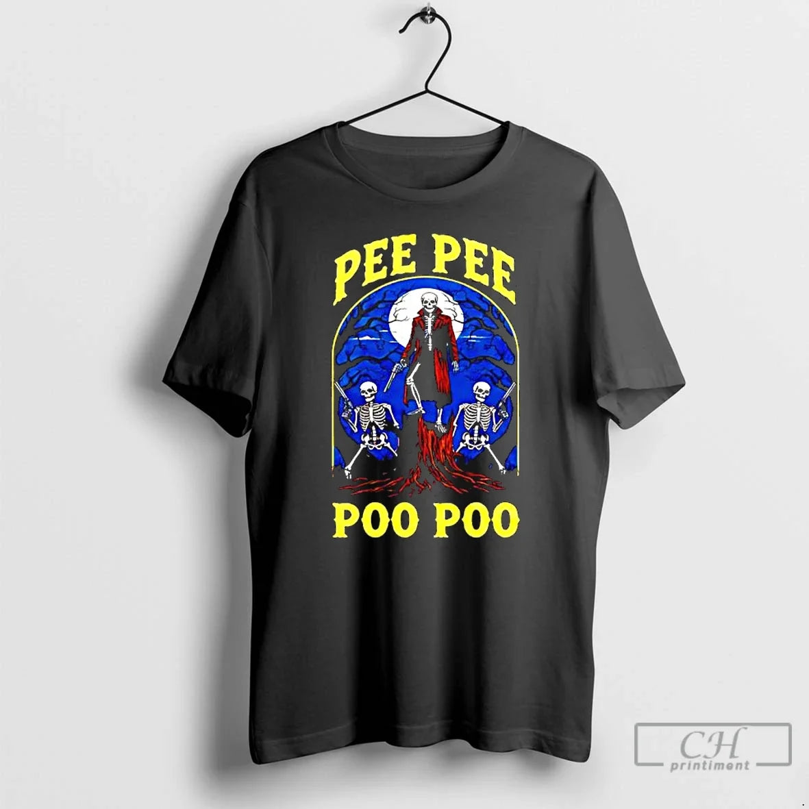 Classic Pee Pee Poo Poo Skeleton T-Shirts, Hoodie, Sweatshirt - T-Shirt, Sweatshirt, Hoodie